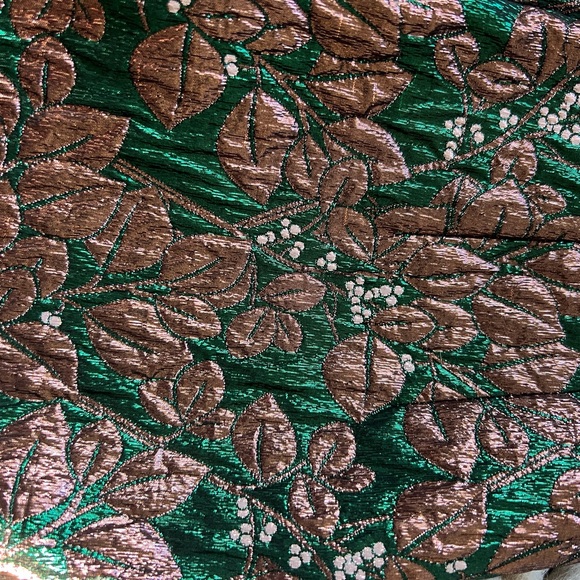 Dolce & Gabbana Multicolor Iridescent Brocade Jacquard Trousers Crop - Picture 3 of 9